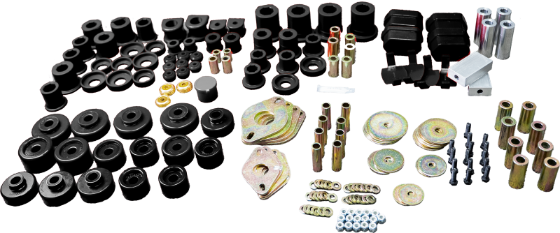 Energy Suspension ES Hyper-Flex Sets - Black Suspension Bushings - Full Vehicle Kits main image