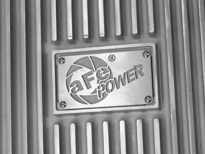 aFe Transmission Pan, Machined Fins - Ford Trucks 11-16 V8-6.7L (td) (6R14 46-70180 Photo - Unmounted