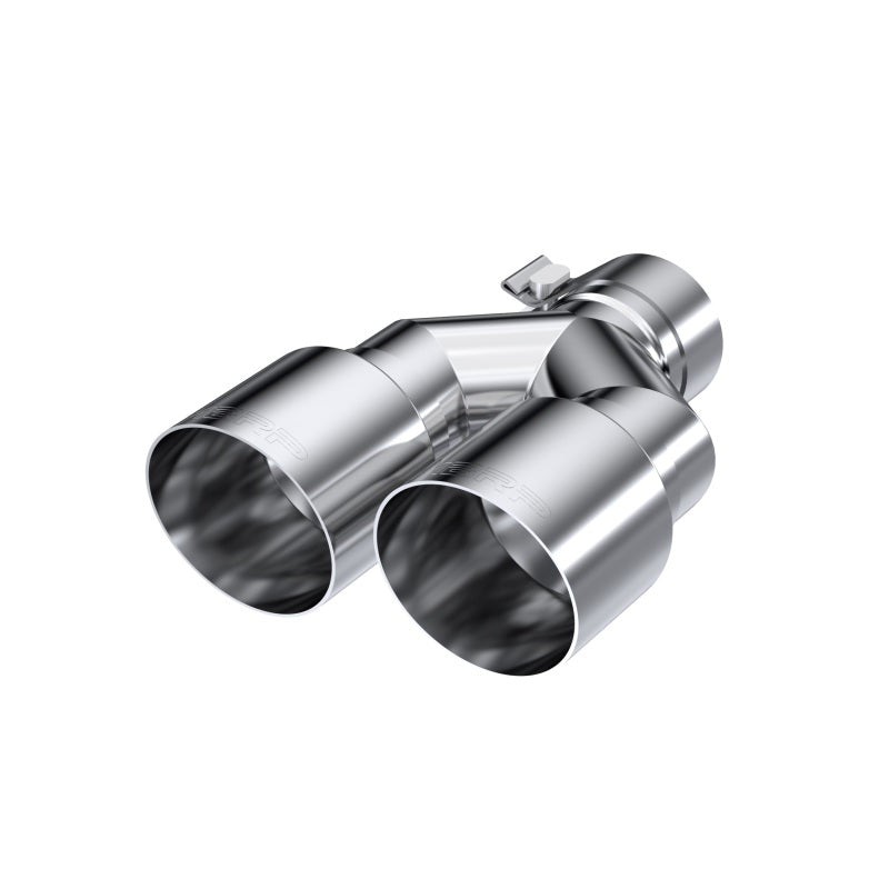 MBRP Universal T304 SS Dual Tip 3.5in OD/2.5in Inlet T5170 T5170 Photo - Primary