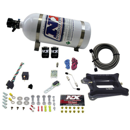 Nitrous Express 4150 4-Bbl/Gasoline (50-100-150-200-250-300Hp) with 10Lb Bottle 30040-10 Photo - Primary