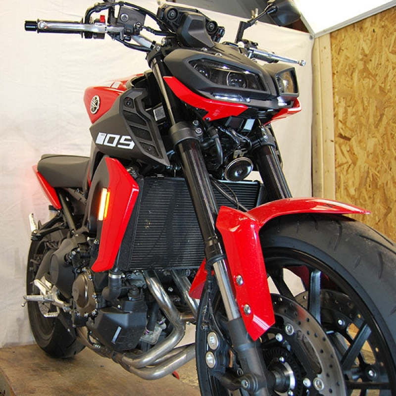 New Rage Cycles 21-24 Yamaha MT-09 Front Turn Signals w/Load EQ MT09-FB MT09-FB Photo - Primary