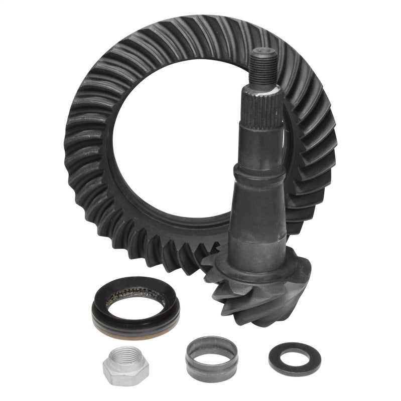 Yukon Gear & Axle Yukon Reverse Ring & Pinion w/ 4:44 Gear Ratio for Dodge RAM 9.25in. - w/ Solid Front YG C9.25R-444R-14 YG C9.25R-444R-14 Photo - Primary