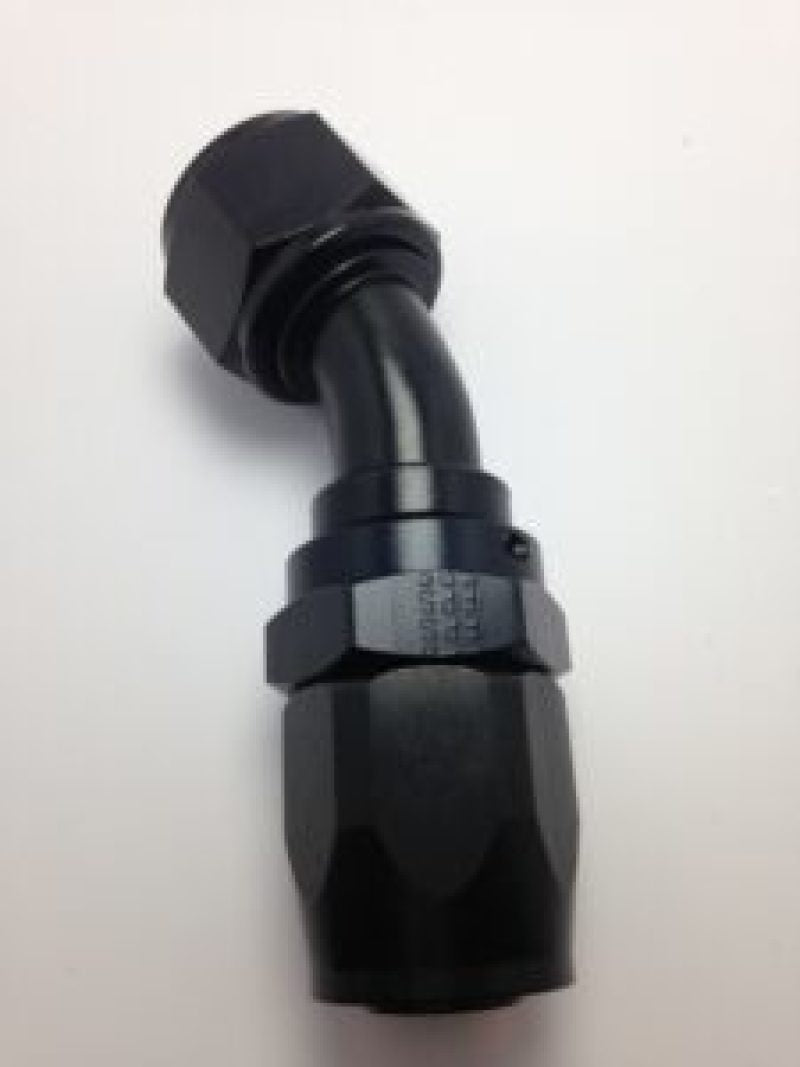 Fragola -6AN Nut x -8AN Hose 30 Degree Expanding Hose End - Black 223005-BL 223005-BL Photo - Primary