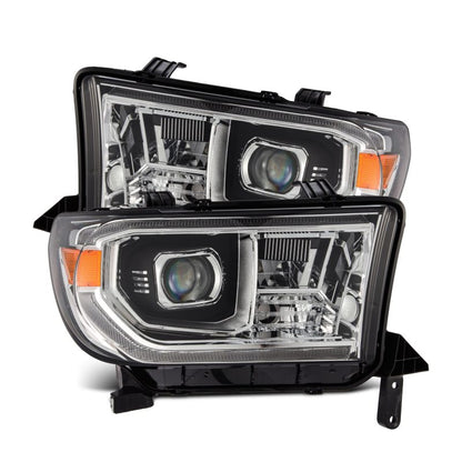 AlphaRex 07-13 Toyota Tundra / 08-17 Sequoia LUXX LED Proj HL Chrome w/Actv Light / Seq. Sig + DRL 880824 880824 Photo - Primary