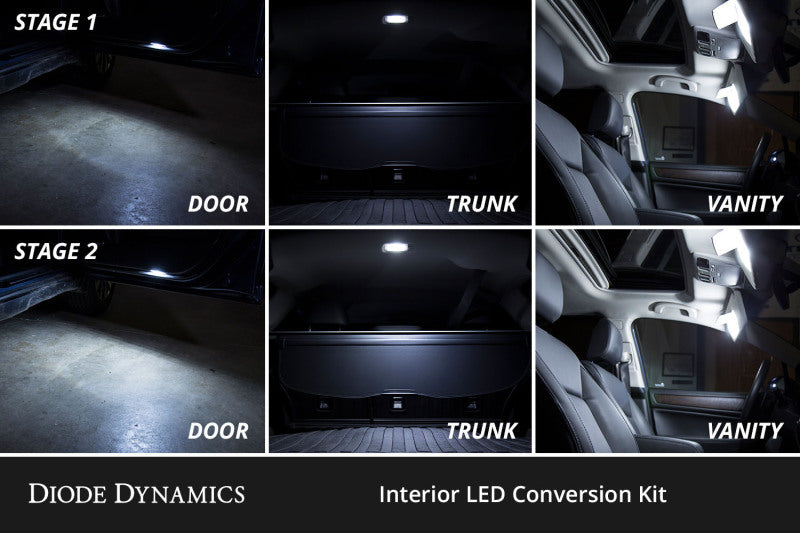 Diode Dynamics 2020+ Subaru Outback Interior LED Kit Cool White Stage 1 DD0609 DD0609 User 3