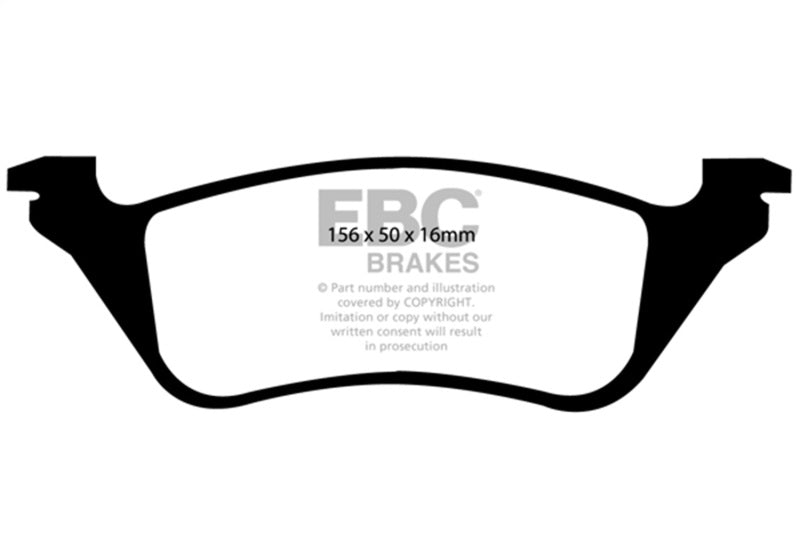 EBC Disc Brake Pad Set DP61629 Photo - Primary