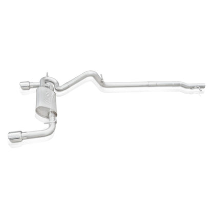 Stainless Works 2012-17 Jeep Wrangler Catback Exhaust JPJKUCB JPJKUCB Photo - Unmounted
