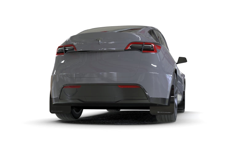 Rally Armor 20-21 Tesla Model Y UR Black Mud Flap w/ Blue Logo MF72-UR-BLK/BL MF72-UR-BLK/BL User 1