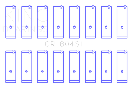 King Engine Bearings King Ford 260CI/289CI/302 5.0L Windsor Connecting Rod Bearing Set CR804SI CR804SI Photo - Primary