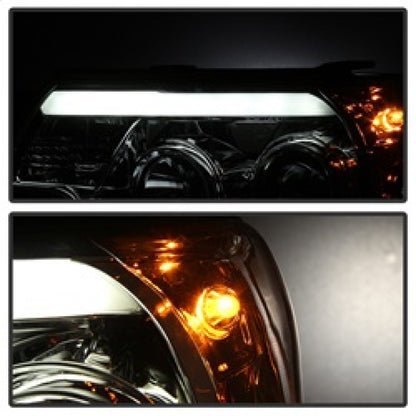Spyder Toyota Tacoma 12-16 Projector Headlights Light Bar DRL Chrome PRO-YD-TT12-LBDRL-C 5081704 5081704 Photo - Unmounted