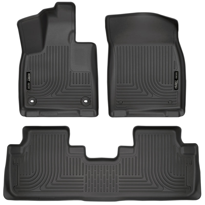 Husky Liners Weatherbeater 16-17 Lexus RX350 / 16-17 RX450H Front & 2nd Seat Floor 99651 Photo - Primary