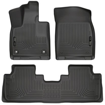 Husky Liners Weatherbeater 16-17 Lexus RX350 / 16-17 RX450H Front & 2nd Seat Floor 99651 Photo - Primary