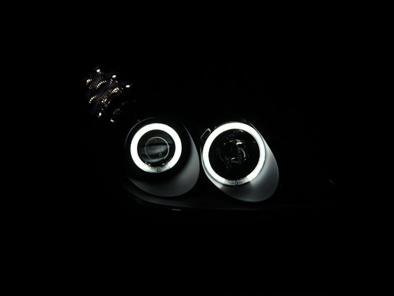 Anzo 2002-2003 Lexus Es300 Projector Headlights w/ Halo Chrome (CCFL) 121173 Photo - Mounted