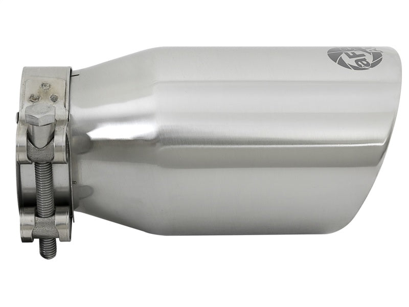 aFe Exhaust Tip Polished - MACH Force-Xp 304 Stainless Steel Single-Wall 49T25354-P07 Photo - Unmounted