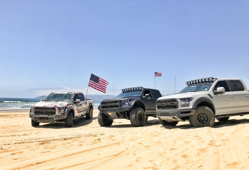 KC HiLiTES 17-18 Ford Raptor 57in. Pro6 Gravity LED 9-Light 180w Combo Beam Overhead Light Bar Sys 91333 91333 Photo - lifestyle view