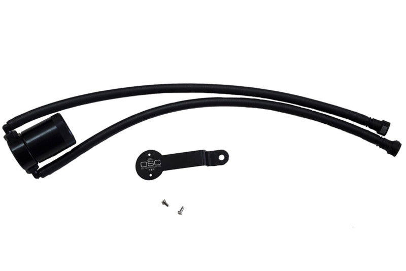 J&L 14-18 Chevy/GM Truck/SUV 5.3L V8 Driver Side Oil Separator 3.0 - Black Anodized 3085D-B 3085D-B Photo - Primary