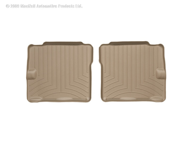 WeatherTech WT FloorLiner - Rear - Tan Floor Mats Floor Mats - Rubber main image