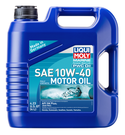 LIQUI MOLY 4L Marine PWC Motor Oil SAE 10W40 20530 20530 Photo - Primary