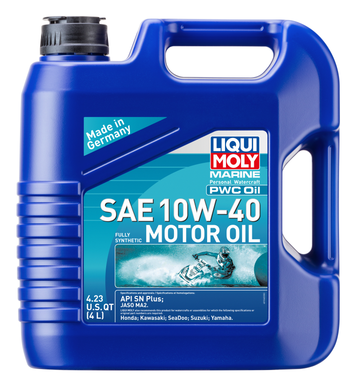 LIQUI MOLY 4L Marine PWC Motor Oil SAE 10W40 20530 20530 Photo - Primary