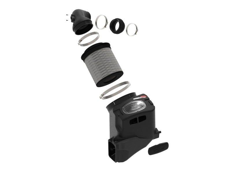 aFe Momentum HD Cold Air Intake System w/Pro Dry S Filter 2020 GM 1500 3.0 V6 Diesel 50-70064D 50-70064D Photo - Unmounted