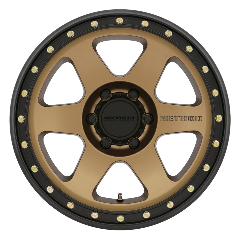 Method Race Wheels MR310 Con6 Wheel Method Bronze / Black Street Loc 17x8.5 +35 6x5.5 MR31078560935 Photo - Close Up