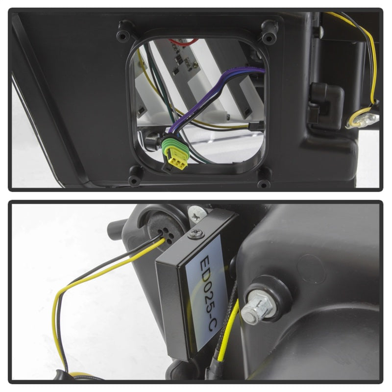 Spyder 13-14 Ford Mustang (HID Only) Projector Headlights w/Turn Signals - Blk PRO-YD-FM13HID-BK 5085559 5085559 Photo - Unmounted