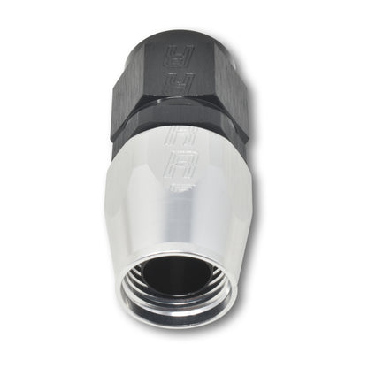 Russell Full Flow Straight Hose Ends - Black / Silver 610033 Photo - out of package