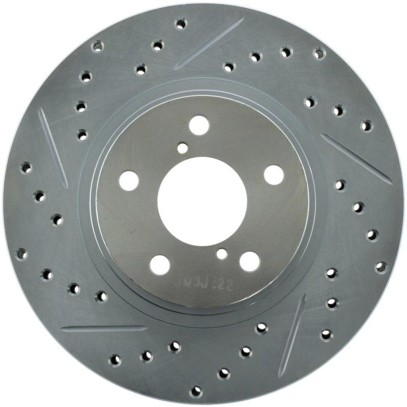 StopTech  Select Sport Drilled And Slotted Brake Rotor; Front Right 227.47012R Photo - Primary