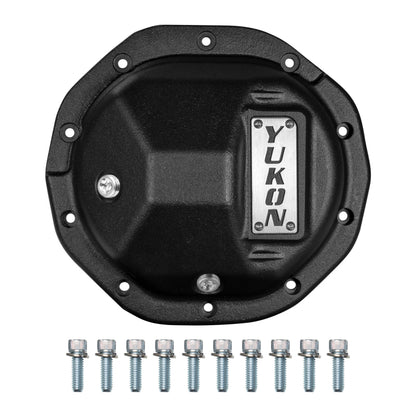 Yukon Gear & Axle Yukon Hardcore Nodular Iron Cover for Rear GM 8.6in w/8mm Cover Bolts YHCC-GM8.5-M YHCC-GM8.5-M Photo - Primary