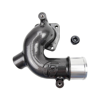 Wehrli WCFab X Fleece 98-18 Cummins Thermostat Housing - Gloss White WCF100157-GW WCF100157-GW Photo - Primary