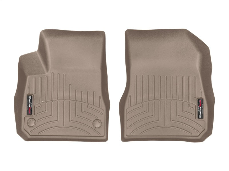 WeatherTech WT FloorLiner - Front - Tan Floor Mats Floor Mats - Rubber main image