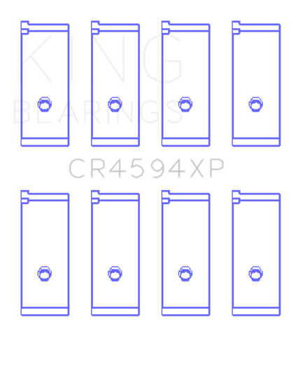 King Engine Bearings King Suzuki M18A/M16A/M16A (Size STD) Performance Rod Bearing Set CR4594XP CR4594XP Photo - Primary