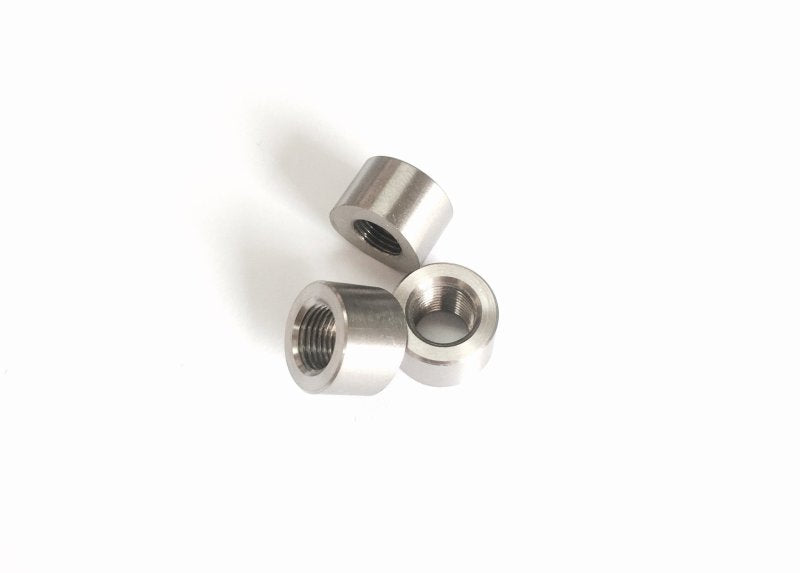 Ticon Industries 1/8in NPT Titanium Sensor Bung 1.5in to 5in Tubing - Coped End 104-00400-6000 104-00400-6000 Photo - Primary