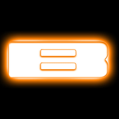 ORACLE Lighting Universal Illuminated LED Letter Badges - Matte White Surface Finish - B 3140-B-005 3140-B-005 Photo - Primary