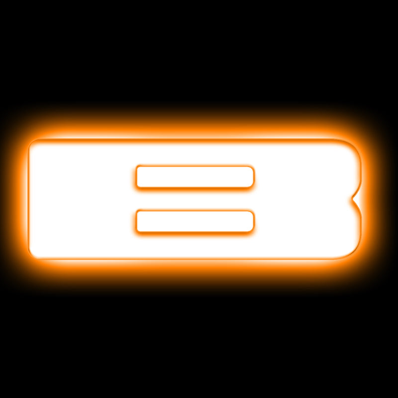 ORACLE Lighting Universal Illuminated LED Letter Badges - Matte White Surface Finish - B 3140-B-005 3140-B-005 Photo - Primary