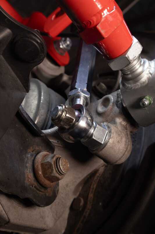 UMI Performance UMI 16-24 Chevrolet Camaro Suspension Stabilizer Bar Link - Red 2549 2549 Photo - Mounted