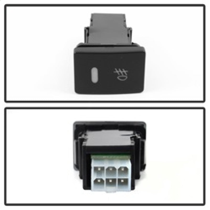 Spyder 2017+ Toyota Corolla OEM LED Fog Lights w/Switch - Clear (FL-TCO17-LED-C) 5084866 5084866 Photo - Unmounted