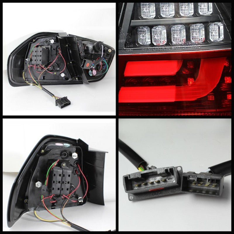 Spyder BMW E90 3-Series 06-08 4Dr LED Indicator LED Tail Lights Blk ALT-YD-BE9006-LBLED-G2-BK 5071958 5071958 User 1