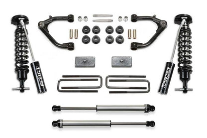 Fabtech 2019 C/K1500 2WD/4WD 3in Uniball UCA System w/DL 2.5 Resi Coilovers & Rear DL Shocks K1130DL K1130DL Photo - Primary
