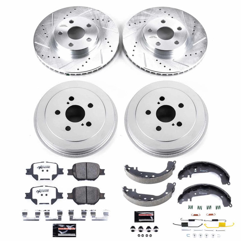 PowerStop PSB Z26 Street Warrior Kit Brakes, Rotors & Pads Brake Kits - Performance D&S main image