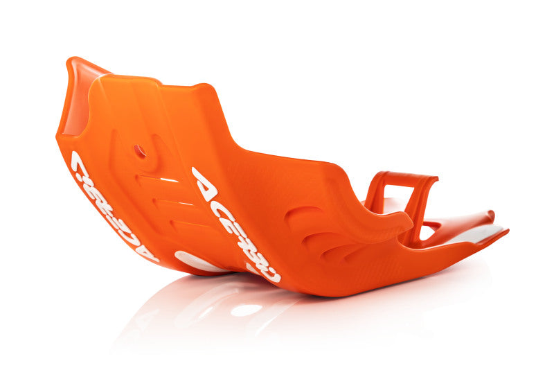 Acerbis 21-23 KTM EX450F/ GasGas MC450F/ 19-22 450SX-F/ XC-F/ FC/ FX Skid Plate - 16 Orange/White 2733465321 2733465321 Photo - Primary