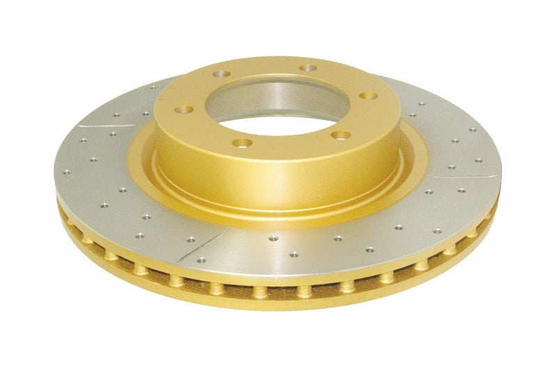 DBA 99-05 Suzuki Grand Vitara Front Street Series Drilled & Slotted Rotor 579X 579X Photo - out of package