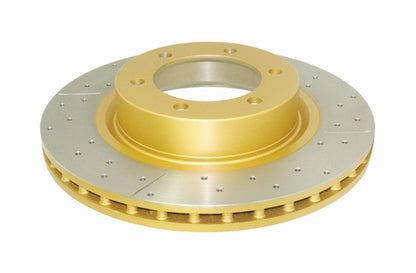 DBA 99-05 Suzuki Grand Vitara Front Street Series Drilled & Slotted Rotor 579X 579X Photo - out of package