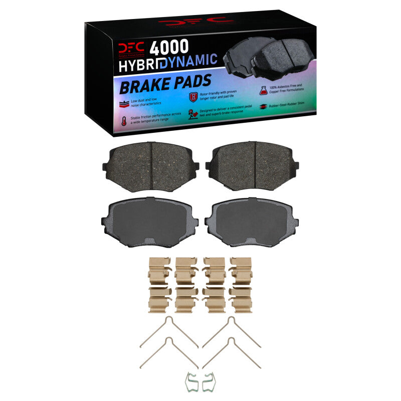 DFC DFC 4000 HybriDynamic Brake Pads Brakes, Rotors & Pads Brake Pads - OE main image
