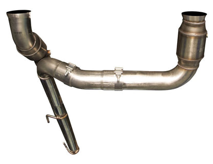 Kooks 3" x OEM Stainless Catted Y-Pipe 35103202 Photo - Unmounted