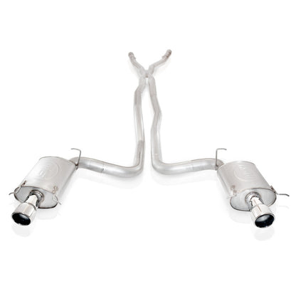 Stainless Works 2004-07 Cadillac CTS-V 3in Exhaust X-Pipe Chambered Mufflers High-Flow Cats 4in Tips CTSVEHX CTSVEHX Photo - Primary