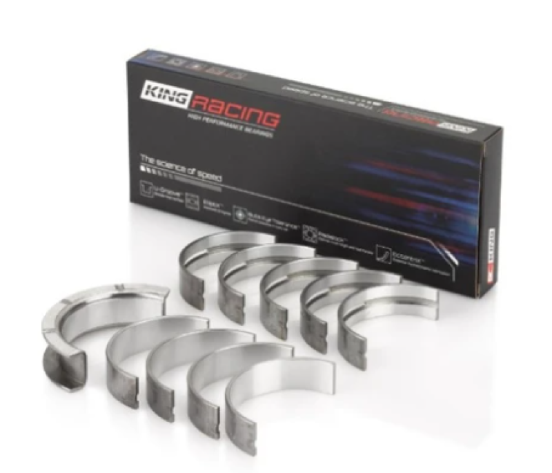 King Engine Bearings King Chrysler 426Ci/ 440Ci V8 OHV- 24 Uppers (Top Fuel) (Size 1.0) Main Bearing Set MB5116TFC24U010