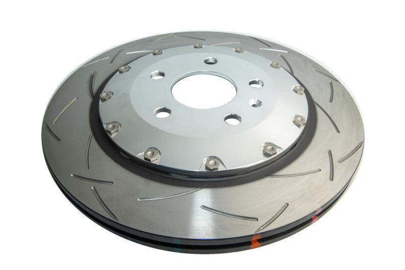 DBA 2016 Audi RS5 (w/Wavy Iron Rotors) Convertible Rear 5000 Series Slotted Rotor w/Silver Hat 52841SLVS 52841SLVS Photo - Primary