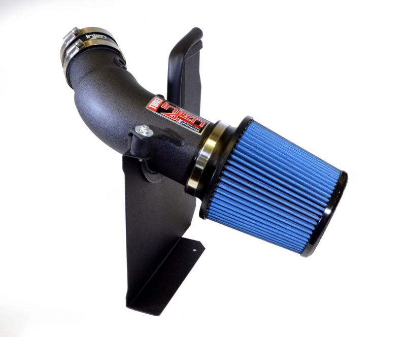 Injen Wrinkle Black Power-Flow Air Intake '15 Dodge Challenger SRT-8 6.4L V8 PF5064WB Photo - Primary