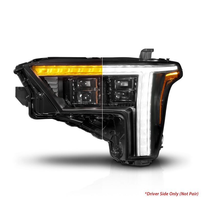 ANZO 22-24 Toyota Tundra (w/Factory LED Refl.) Z-Series Full LED Proj Headlights - Driver Side ONLY 111599X-L 111599X-L User 1